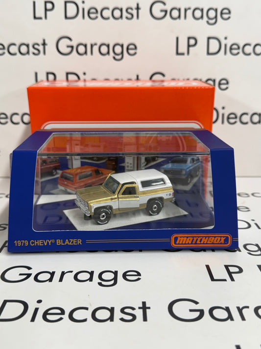 MATCHBOX 1979 Chevy Blazer Gold w/ White Stripe Collectors Edition 1:64 Diecast