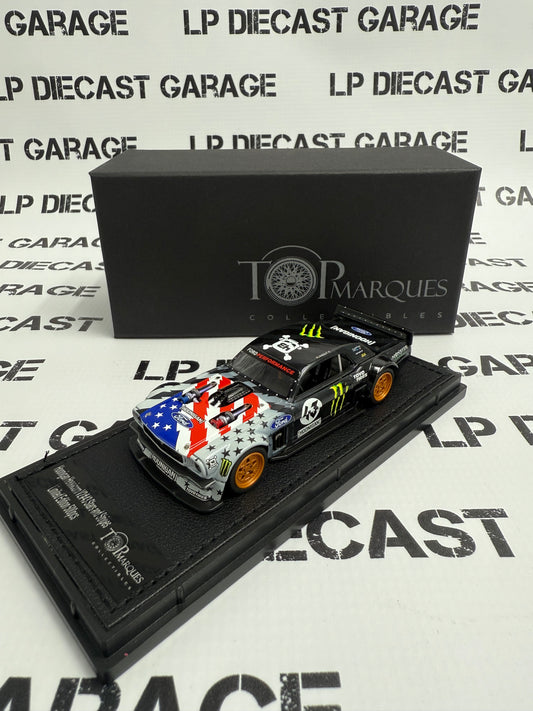 TOP MARQUES 1965 Ford Mustang Hoonicorn USA Stars & Stripes 1:43 Scale Resin Model
