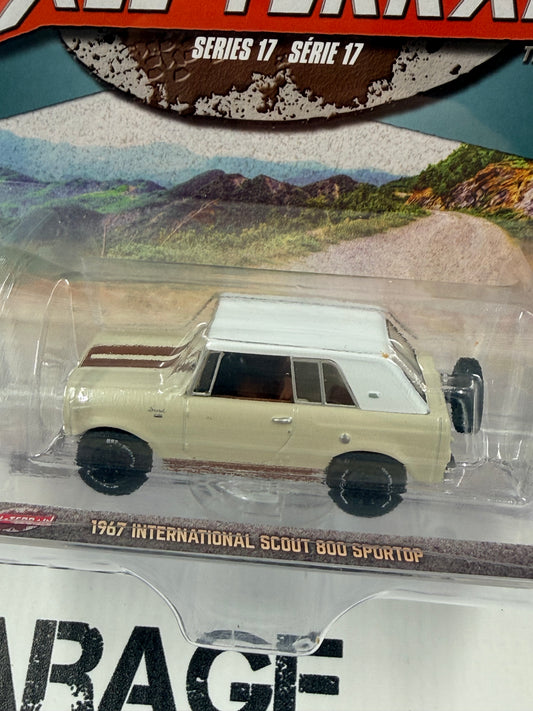 GREENLIGHT 1967 International Scout 800 Tan 1:64 Diecast All Terrain