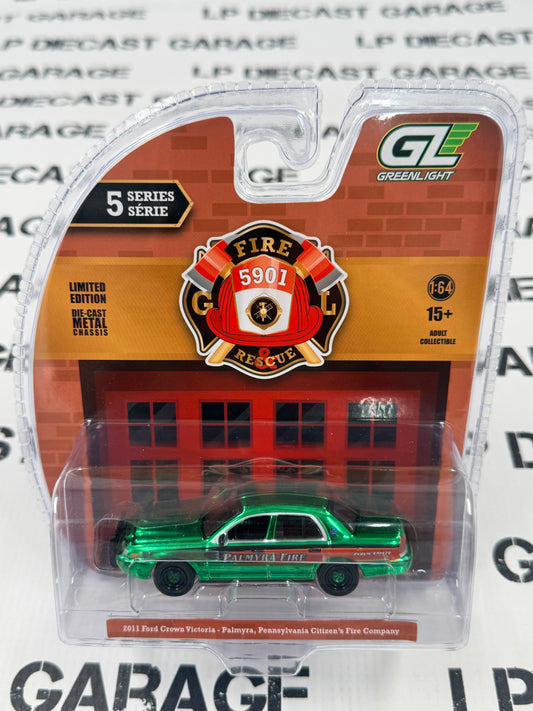 CHASE GREENLIGHT 2011 Ford Crown Victoria Palmyra PA 1:64 Diecast Fire Rescue