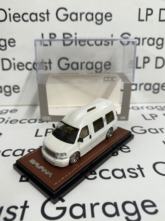 GOC GMC Savana RV Van White Limited Edition 1:64 Diecast Exclusive