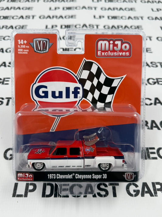 M2 1973 Chevrolet Cheyenne Super 30 Gulf Racing 1:64 Diecast Mijo