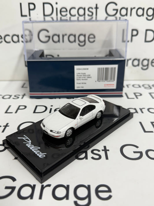 HOBBY JAPAN Honda Prelude 2.2Si VTEC BB4 Frost White 1:64 Diecast