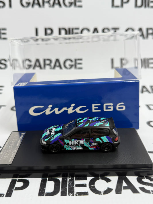 STREET WEAPON Honda Civic EG6 HKS 1:64 Diecast Limited Edition