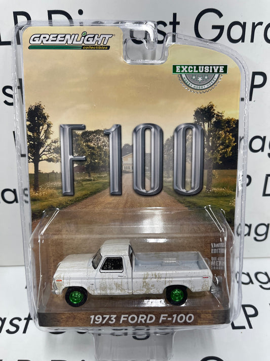 GREENLIGHT *GREEN MACHINE* 1973 Ford F-100 White Uncle Jesses Truck 1:64 Diecast