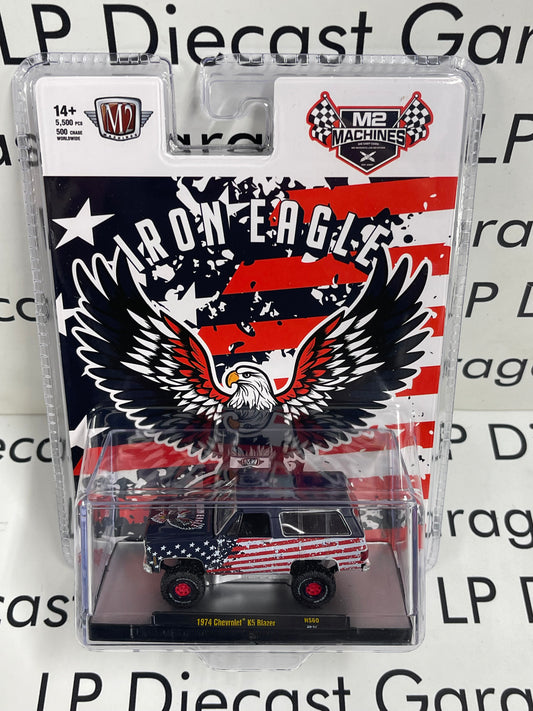 M2 1974 Chevrolet K5 Blazer Iron Eagle USA 1:64 Diecast