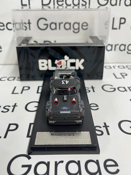 STREET WARRIOR 1977 Ford F-150 Hoonitruck Ken Block #43 1:64 Diecast Gold Rims