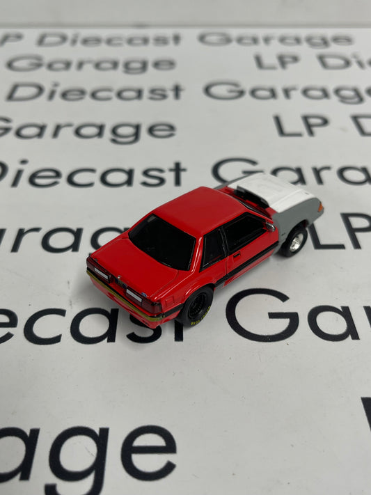 GREENLIGHT 1987 Ford Mustang LX Project Red LOOSE 1:64 Diecast