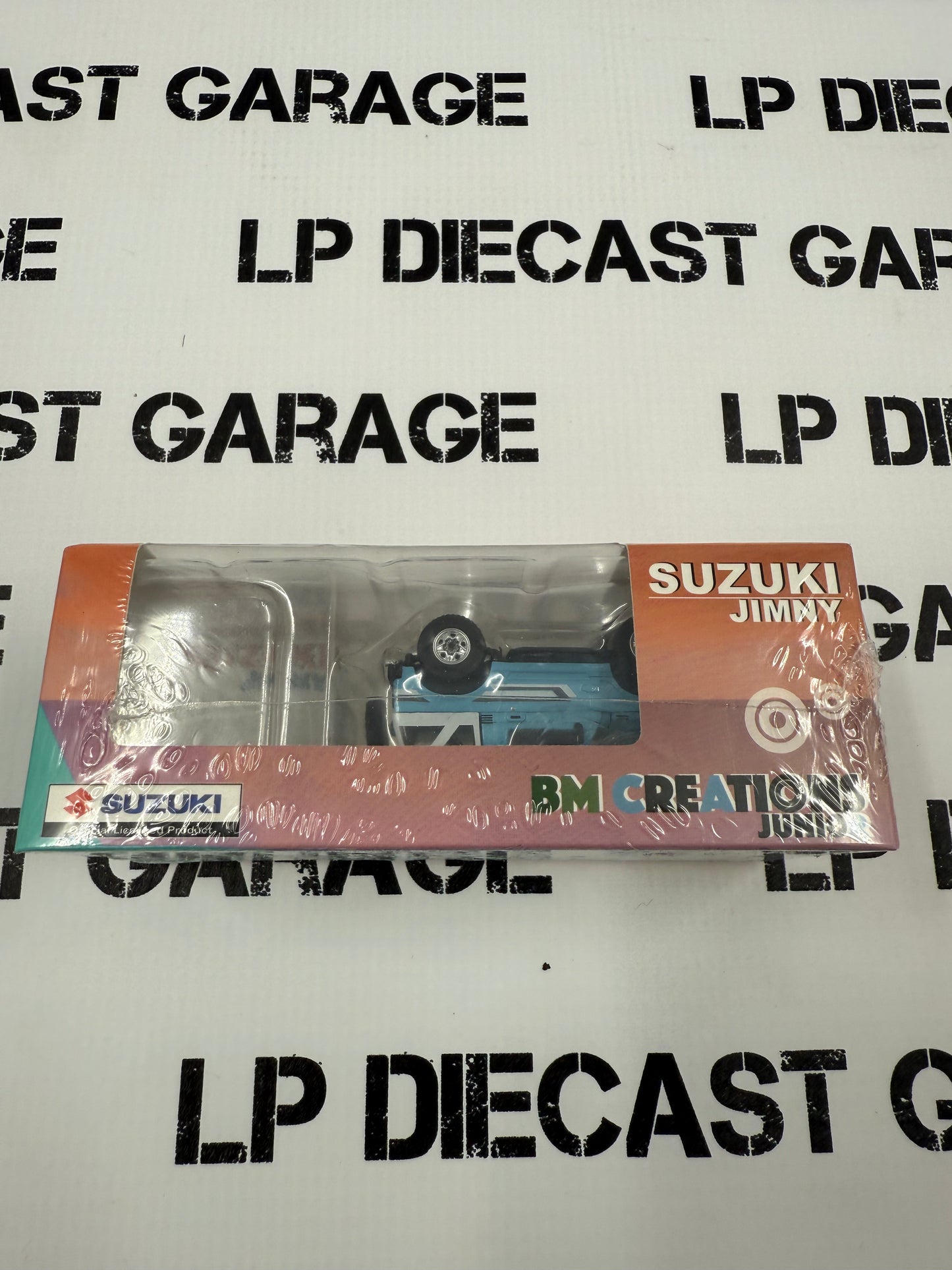 BMC Models Suzuki Jimny Samurai Sj413 Blue 1:64 Diecast RHD