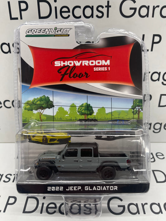 GREENLIGHT 2022 Jeep Gladiator Mojave Sting Gray 1:64 Diecast Showroom