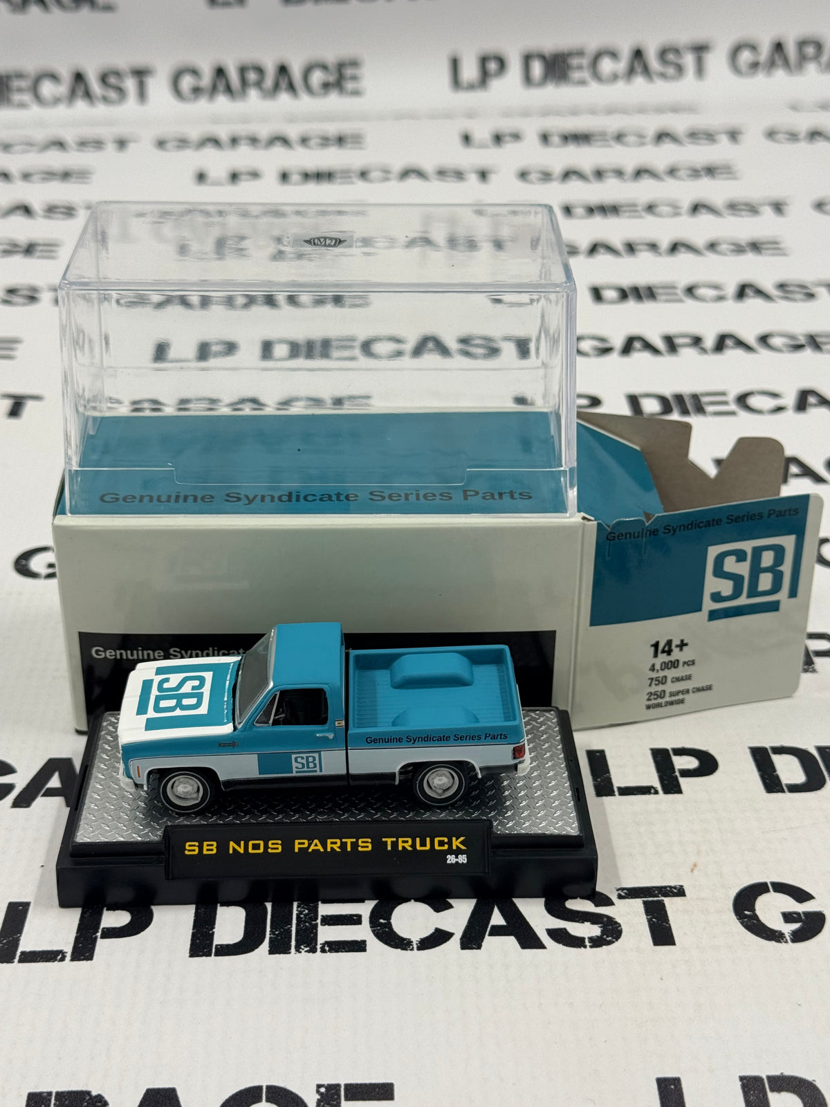 M2 Chevrolet Silverado SB NOS Parts Truck 1:64 Diecast Squarebody Syndicate