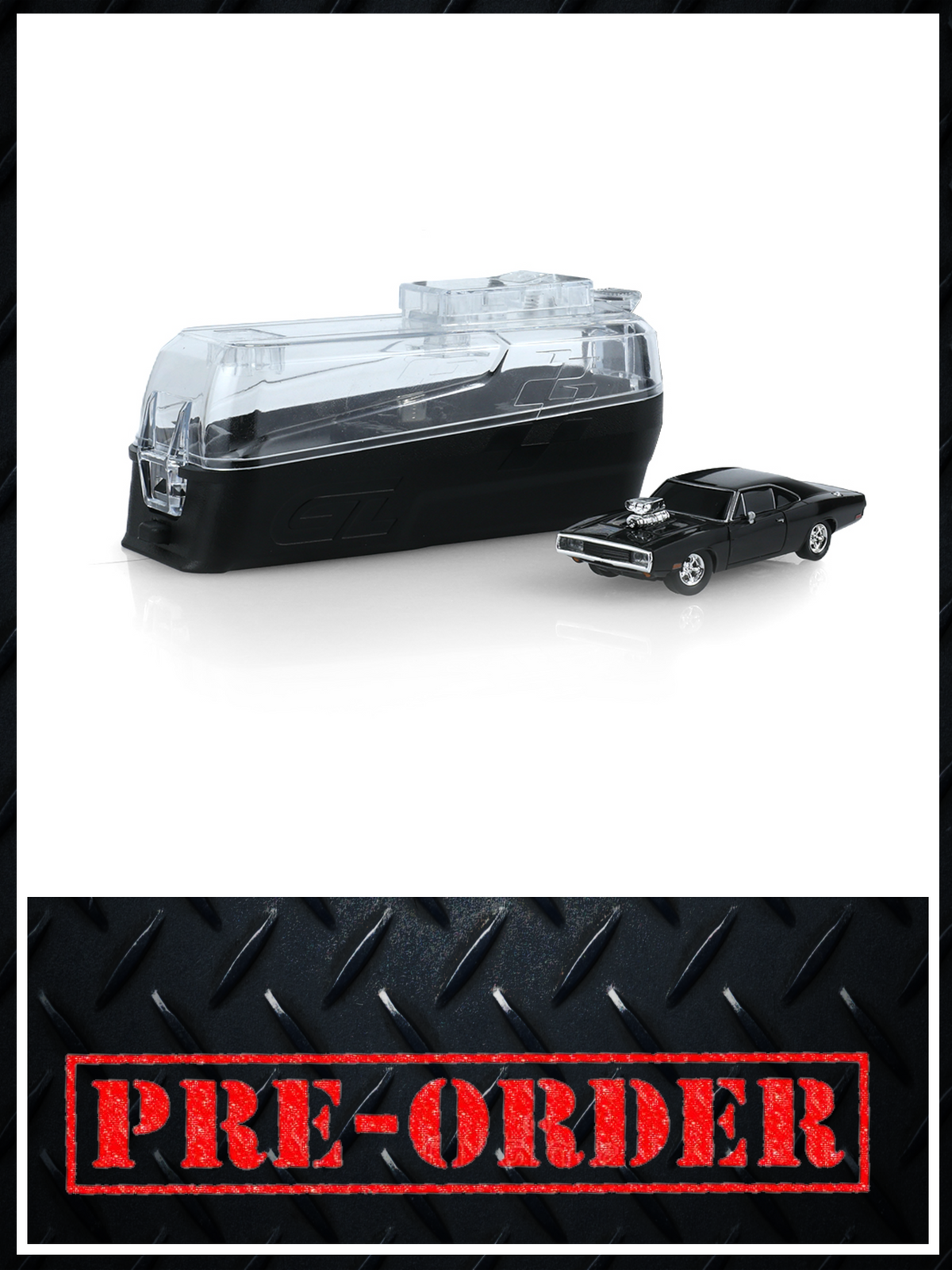 GREENLIGHT Motion '70 Dodge Charger The Fast & The Furious Car and Case 1:64 scale RC Car PRE-ORDER