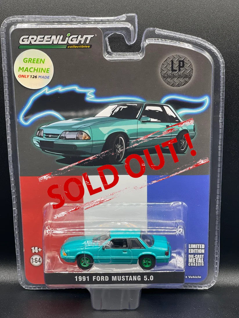 1:64 Greenlight グリーンマシーン 2台セット チェイス グリーンライト 1/64 【グリーンマシーン入り】 エステート ワゴンズ