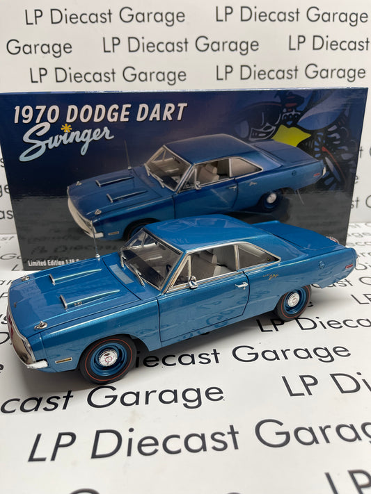 ACME 1970 Dodge Dart Swinger B7 Blue 1:18 Diecast A1806409