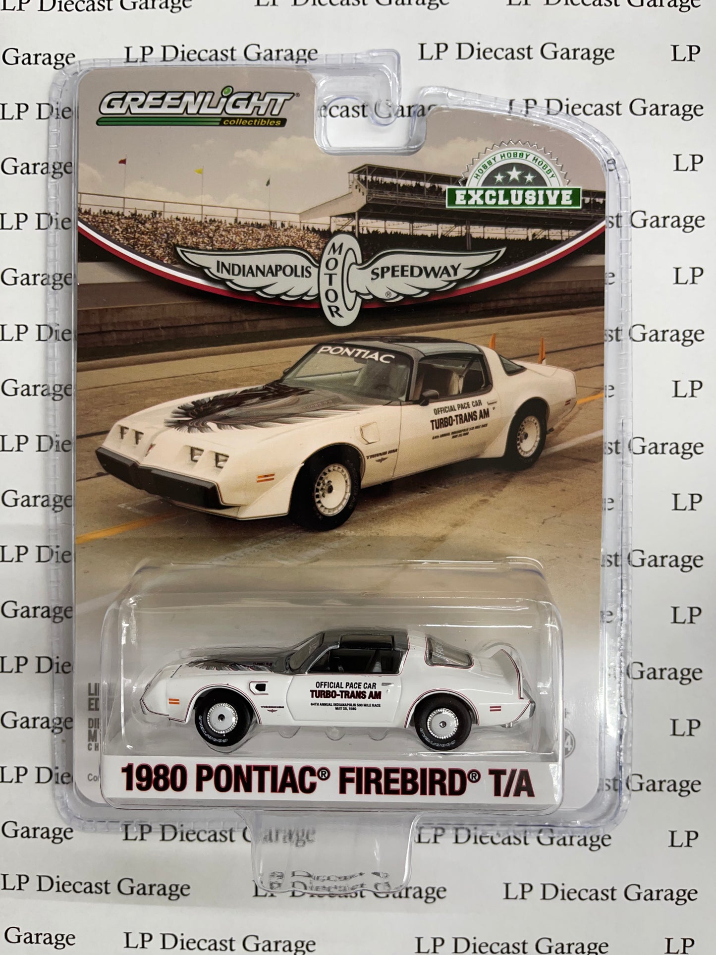 GREENLIGHT 1980 Pontiac Firebird T/A Official Pace Car Indy 500 1:64 Diecast