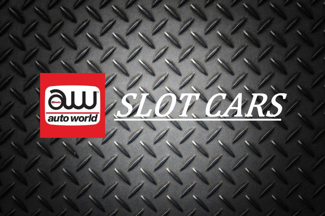 Auto World Electric Slot Cars LP Diecast Garage