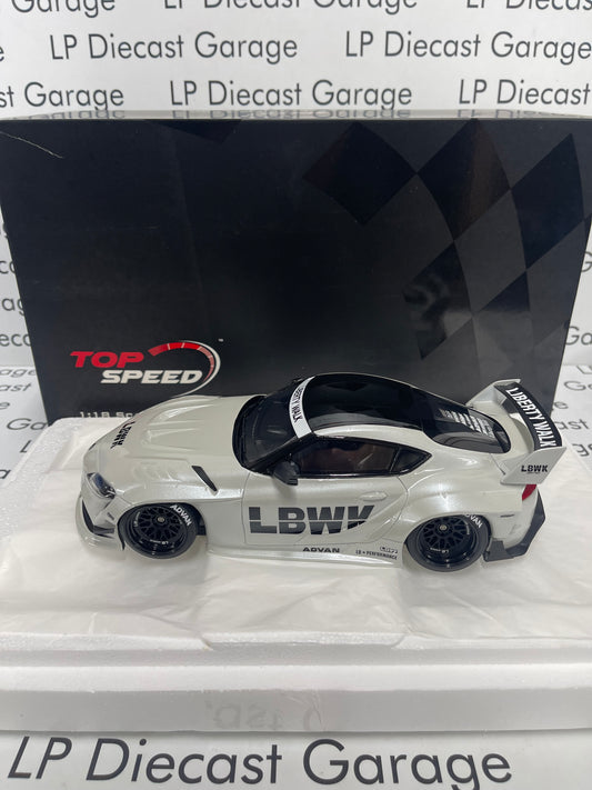 TOP SPEED Toyota GR Supra LB Works 1:18 Resin Model