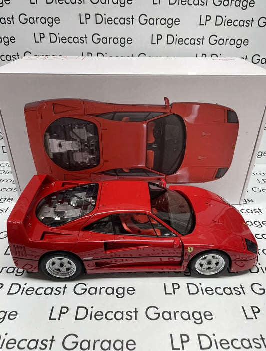 NOREV 1987 Ferrari F40 Red Collectors Edition 1:12 Scale Diecast Model HUGE