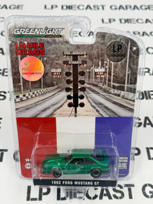 CHASE GREENLIGHT 1992 Ford Mustang GT LP Exclusive 1:64 Diecast Promo