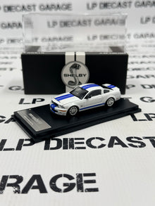 FINE WORKS 64 2013 Ford Mustang Shelby GT500 Super Snake White 1:64 Diecast