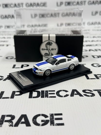 FINE WORKS 64 2013 Ford Mustang Shelby GT500 Super Snake White 1:64 Diecast