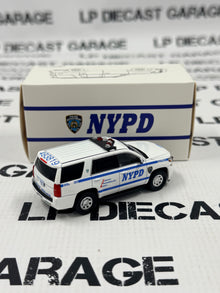 MODEL TRUCK Chevrolet Tahoe NYPD Police 1:64 Diecast SUV