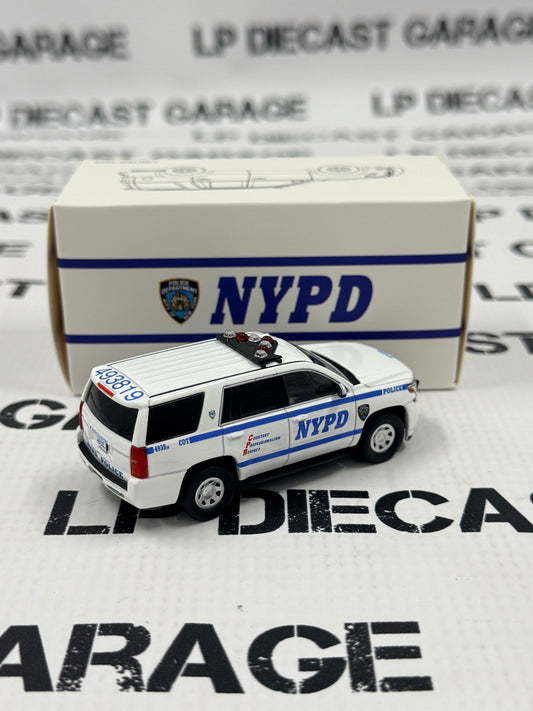 MODEL TRUCK Chevrolet Tahoe NYPD Police 1:64 Diecast SUV