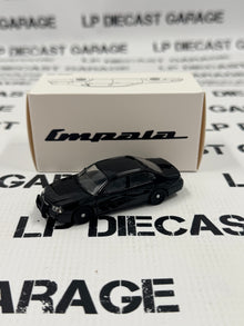 MODEL CAR 2005 Chevrolet Impala Black Unmarked 1:64 Diecast