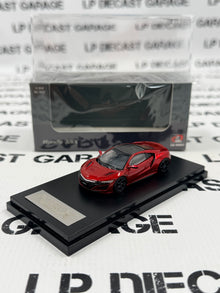 LCD MODELS 2019 Honda NSX Red Super Car 1:64 Diecast