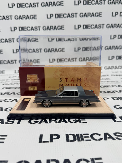 STAMP MODELS 1985 Cadillac Eldorado Biarritz Gray 1:43 Scale Resin Model