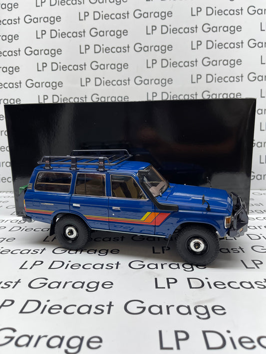 KYOSHO Toyota Land Cruiser 60 Series Off-Road Version Blue 1:18 Diecast