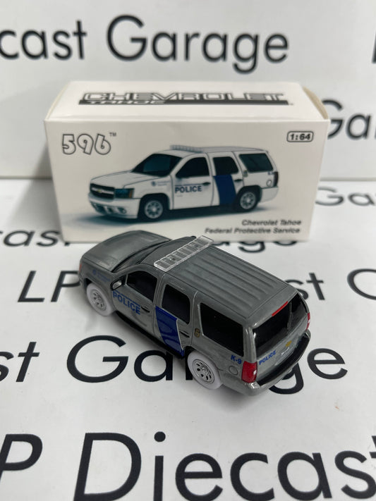 RAW CHASE 596 Model Chevrolet Tahoe Federal Protective Service 1:64 Diecast