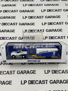 M2 Haulers 1979 Dodge 150 & 1969 Dart Michelin Trailer Set 1:64 Diecast
