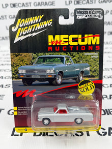JOHNNY LIGHTNING 1966 Chevrolet El Camino Silver 1:64 Diecast Mecum