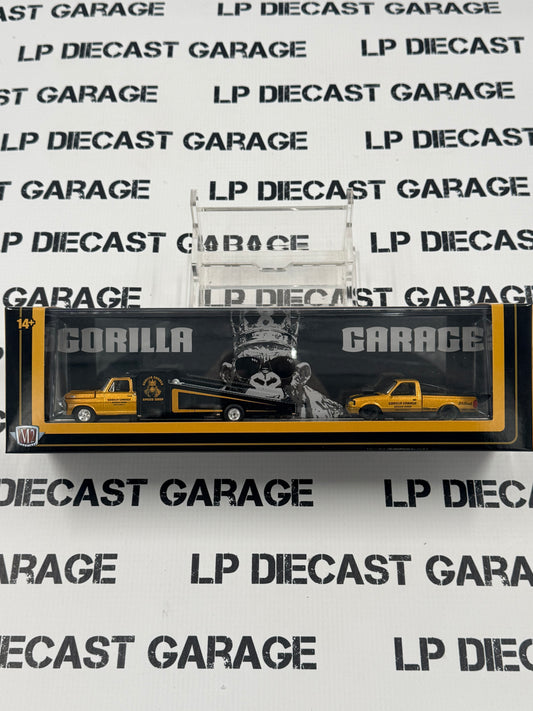 M2 Haulers 1969 Ford F-350 Ramp & 1995 Ranger Gorilla Garage 1:64 Diecast