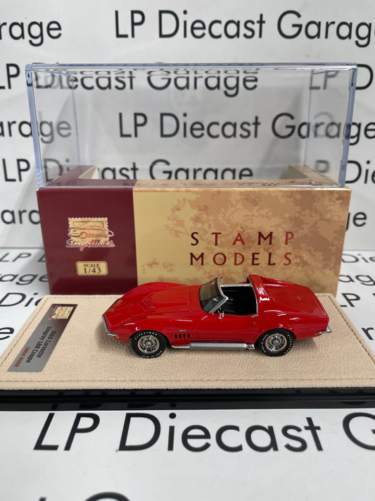 STAMP MODELS 1969 Chevrolet Corvette L88 Red 1:43 Scale Resin Model