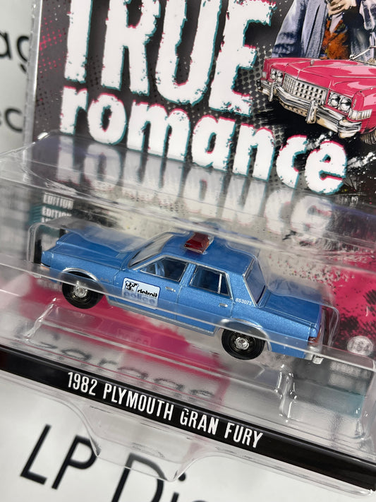 GREENLIGHT 1982 Plymouth Gran Fury True Romance 1:64 Diecast Hollywood