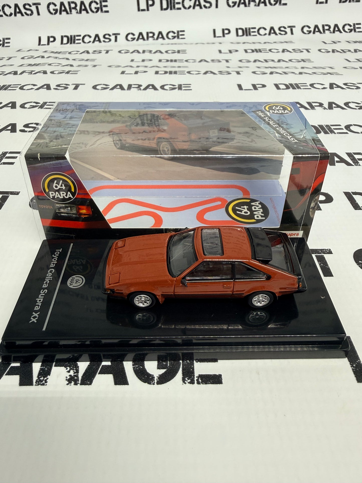 PARA64 1984 Toyota Celica Supra Terracotta 1:64 Diecast LHD