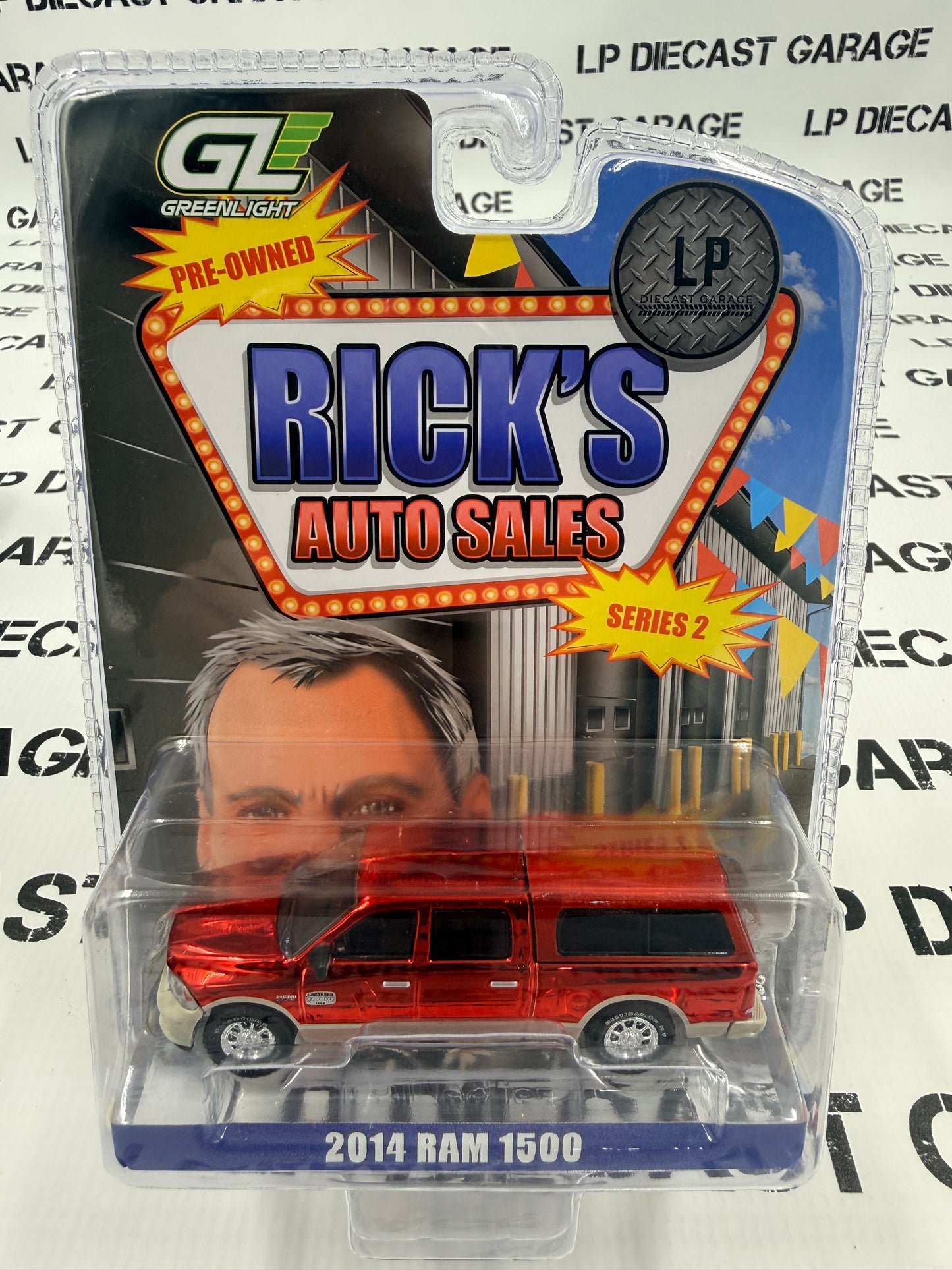 CHASE GREENLIGHT 2014 Ram 1500 Laramie Longhorn LP Exclusive 1:64 Diecast Ricks Auto Sales