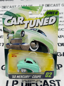 CARTUNED '50 Mercury Coupe Teal 1:64 Diecast Series 10