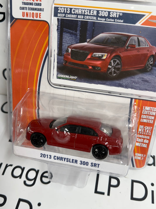 GREENLIGHT 2013 Chrysler 300 SRT Rouge Cerise Cristal 1:64 Diecast GL Muscle