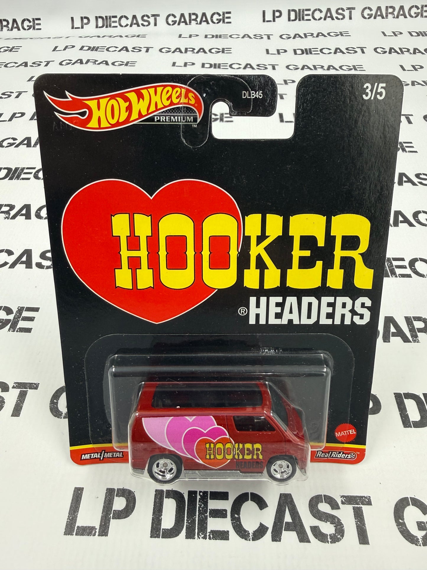 HOT WHEELS Custom '77 Dodge Van Hooker Headers 1:64 Diecast