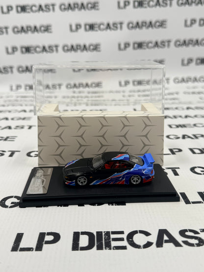 RHINO MODELS BMW 850CSi E31 Black & Blue 1:64 Diecast Ghost Player