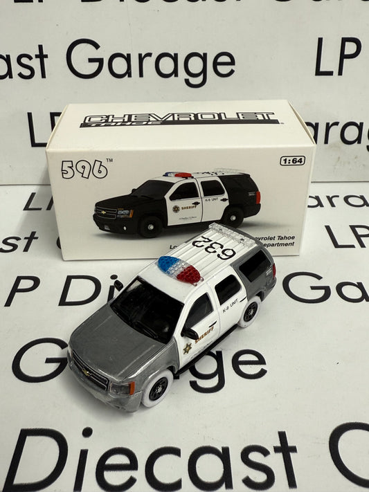 RAW CHASE 596 Model Chevrolet Tahoe LAPD Sheriff 1:64 Diecast