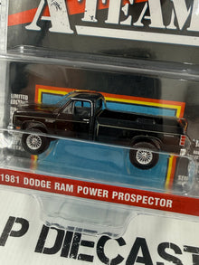 GREENLIGHT 1981 Dodge Ram Prospector A-Team 1:64 Diecast Hollywood
