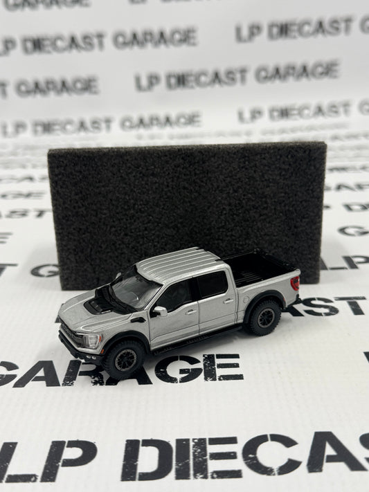 MODEL TRUCK 2022 Ford F-150 Raptor Silver 1:64 Diecast