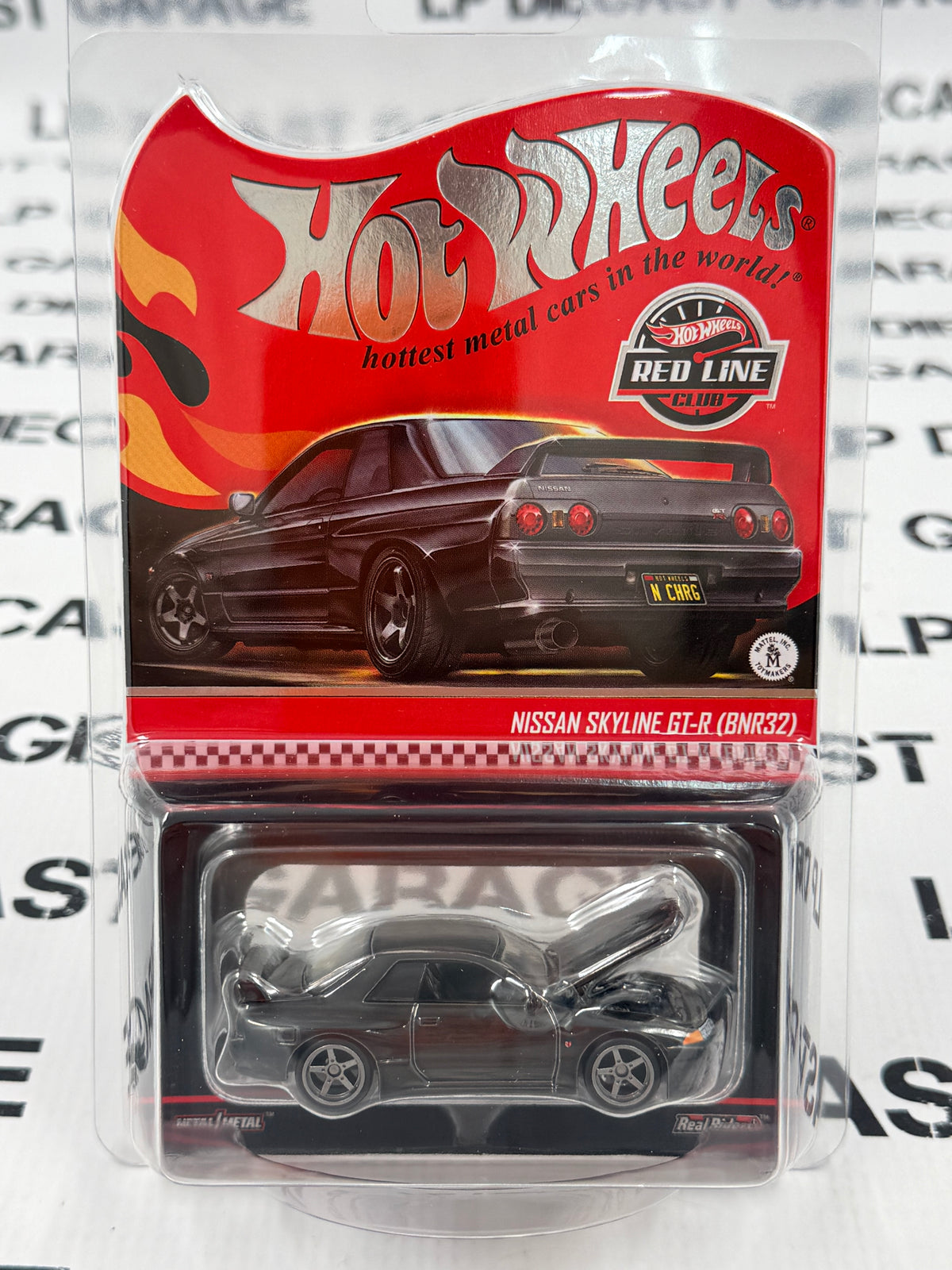 HOT WHEELS Nissan Skyline GT-R (BNR32) Black RLC Club 1:64 Diecast