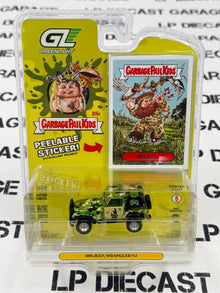 GREENLIGHT 1991 Jeep Wrangler Duck Cal 1:64 Diecast Garbage Pail Kids