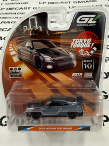 GREENLIGHT 2024 Nissan GT-R Nismo Gray 1:64 Diecast Tokyo Torque