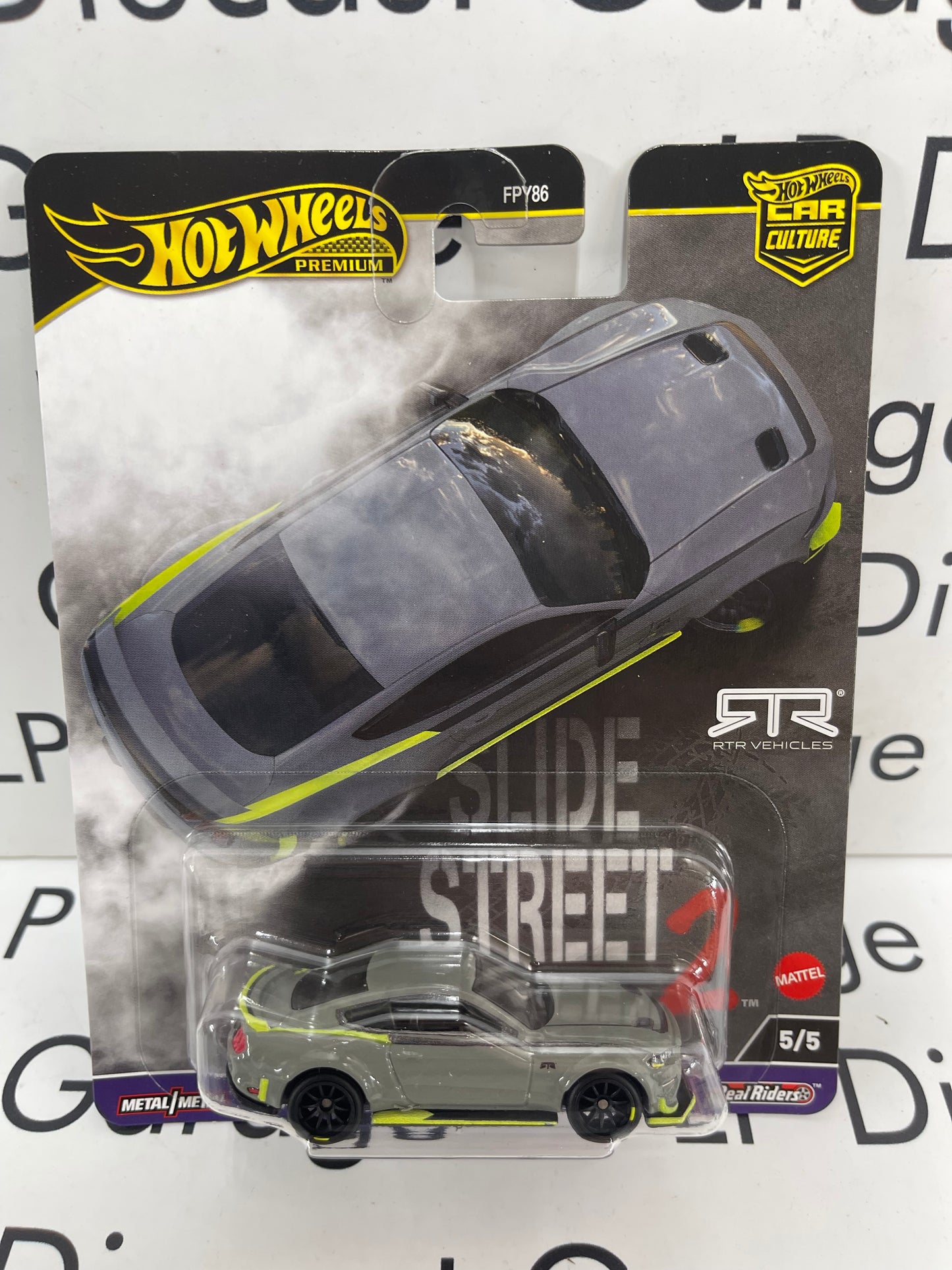 HOT WHEELS 2018 Ford Mustang RTR Spec 5 Street Slide 1:64 Diecast